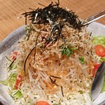 Inu To Sakana - 豆腐と大根のサラダはかなりのボリューム