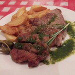 エルソルデカタルーニャ - ガリシア産豚肉の鉄板焼き 1380円
