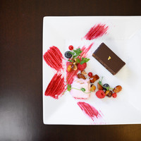 [ケーキorアイス]+[コーヒーorティー]のセット