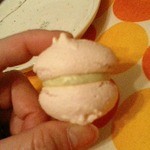 レ・グーテ - 試作のさくらマカロン！美味しかった！