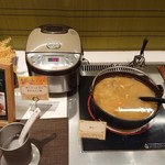 ロテル　ド　ビュッフェ - 豚汁と栗＆サツマイモの炊き込みご飯