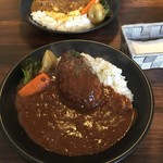 エイト カリィ - 友人のハンバーグカレー