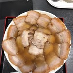 喜多方ラーメン 坂内 内幸町ガード下店 - メガチャーシュー麵