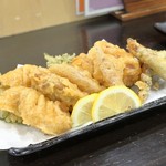 鶏と鰻 四万十家 - 料理写真:鶏天2種盛