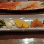 バビアン - 自家製漬け物盛合せ(ハーフ)