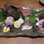 Iseebi Soba Kiyomasa - 伊勢海老と産地直送鮮魚のお造り