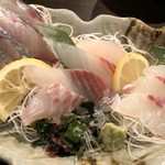 田舎レストランじんべえ - 旬の地魚刺身定食　大盛り　1,780-