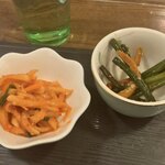 韓国家庭料理 ラッキー - ランチの副菜