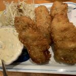 おぎ野 - 季節もの、牡蠣フライ