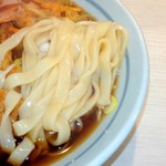 爽亭 - かき揚げ天名古屋きしめん　(麺)