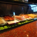 豊与新 - 料理写真:カウンター席からの眺め。