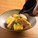 Fluffy fried namafu and tofu