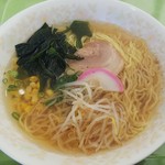 広島県福山合同庁舎 食堂 - ラーメン 税込370円 ※拡大　(2019.11.21)