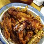 天ぷら 中山 - これが黒天丼。