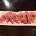 旨味熟成肉専門 焼肉 ふじ山 - 松坂牛 上カルビ 1680円(税抜)