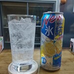 伊勢屋酒店 - 氷結レモンロング。