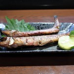 炭火焼 みや澤 - 沖ウルメ干し焼き