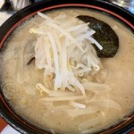 うちだラーメン - もやしラーメン(大盛り) 780円