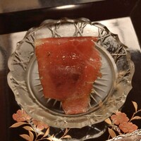 にくの匠 三芳 - ●神戸牛の生ハムメロン