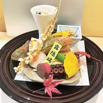 しんせん 割烹 佐乃家 - 華やかな八寸