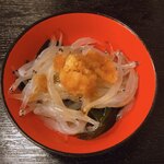 Edomae Sushi Masa - お通し（白魚）