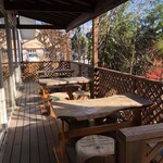 軽井沢焙煎所 - テラス席