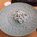 満珠荘 - ふく刺し（3人前）