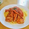 イタリア家庭料理 三春 ラ・ベリータ - 料理写真:ワタリガニのトマトクリームパスタ