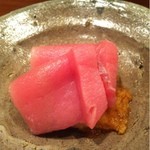 寿し芳 - トロと大根おろし