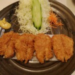 かつれつ亭  - ひとくちかつ定食(ひとくちかつ)