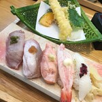 サーモンと海老と日本酒Bar 大衆酒場てっぺん - 