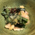 鰻はし本 - 九条ねぎのぬた