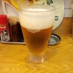 めん酒場 あんぽんたん - グラスビール