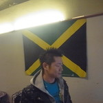 グッドウッドテラス - JIROCK氏はジャマイカの国旗が似合う