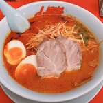 山岡家山形西田店 - ウルトラ激辛ラーメン　JAFチャーシュー　980円