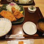 Tonkatsu Wakou - ひれロース盛り合わせ御飯