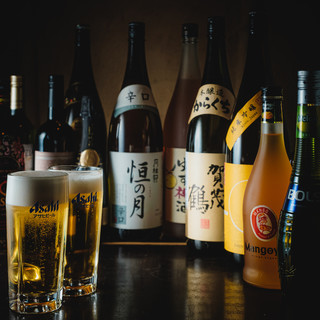 ディナー限定アルコール飲み放題あり