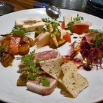 Bistro Refectorium - おまかせオードヴルの盛り合わせ６種
