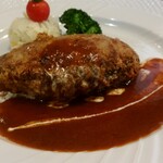 洋食ダチェス - ハンバーグステーキ