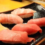Sushi Izakaya Yataizushi - まぐろ祭り500円から本まぐろすし5貫 別ver