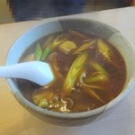 白神飯店 - カレー南蛮ラーメン650円