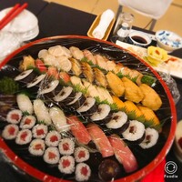 得月楼 - 寿司盛り！