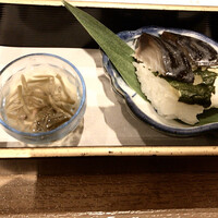 なにわ食彩　しずく - 鯖小袖寿司　順才吸酢