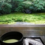瑠璃光院 - お抹茶特別席にて