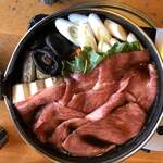 おかげ横丁 豚捨 - すき焼き