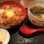 大祐庵 - 親子丼かけそば定食