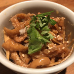 阿佐ヶ谷バードランド - 阿佐ヶ谷バードランド(軍鶏皮の二杯酢)