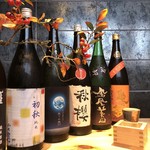 Wano Gochisouya Natsuki - 季節の地酒一例
