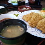 Masaoka - 豚ヒレカツ ソース。６００円
