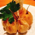 Garlic x Garlic Kitchen - にんにく丸揚げ・青森県田子町産